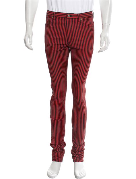 gucci pants red stripe|Gucci pants ioffer.